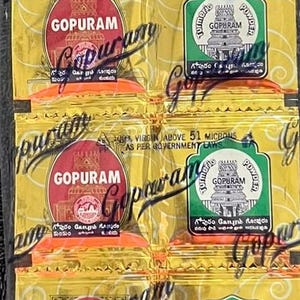 Gopuram Haldi kum kum Combi Pack (Thamboolam Packs - Qty 50)