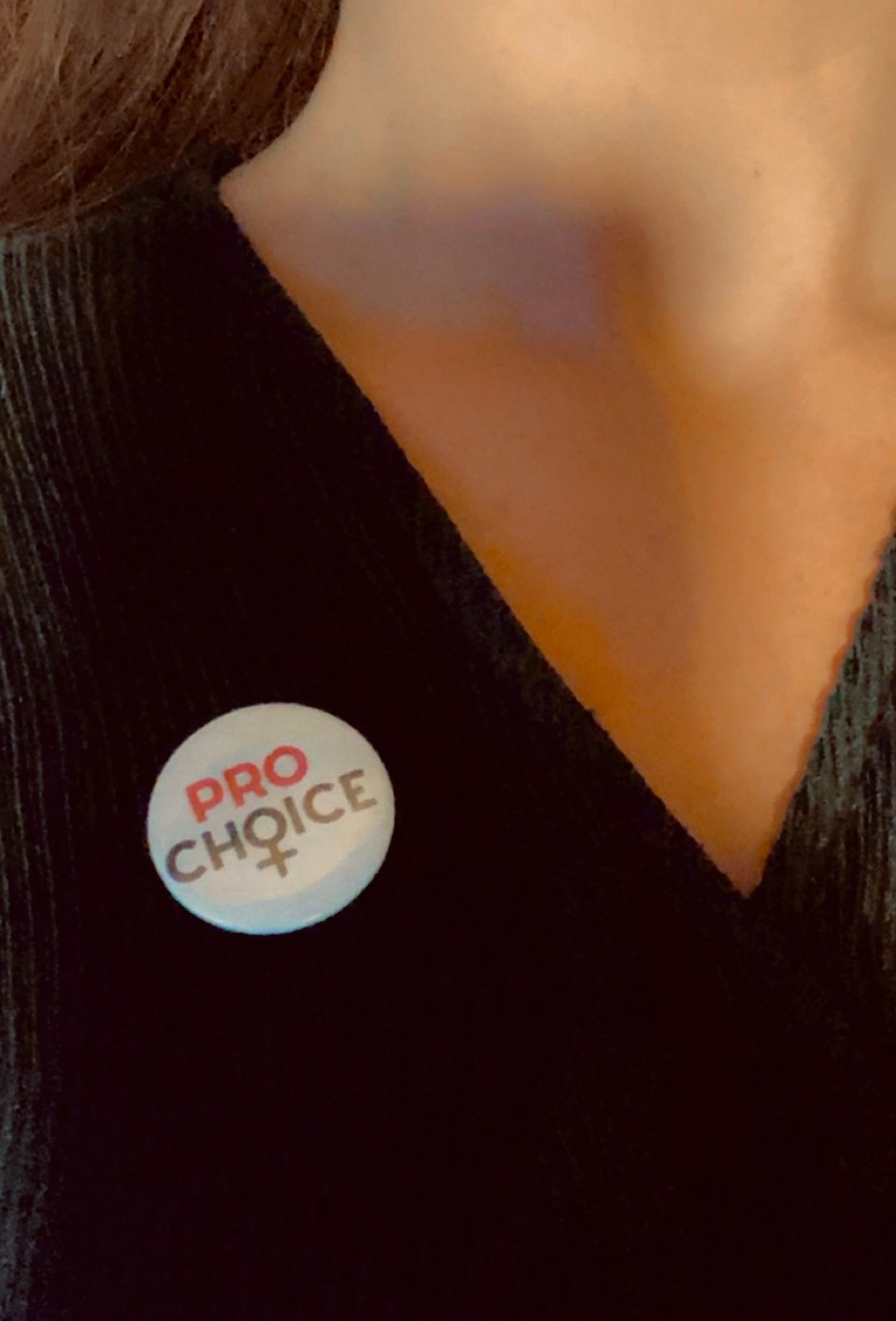 Pro Choice Pin Button
