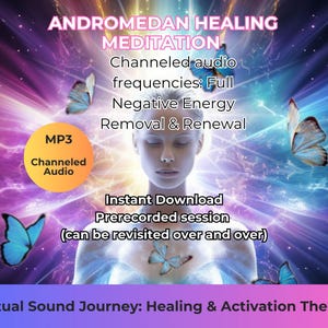 Negative Energy Complete Audio Cleanse & Protection - Andromedan Healing - Energetic Themes: Implants, Entities, Attachments, Hexes/Curses