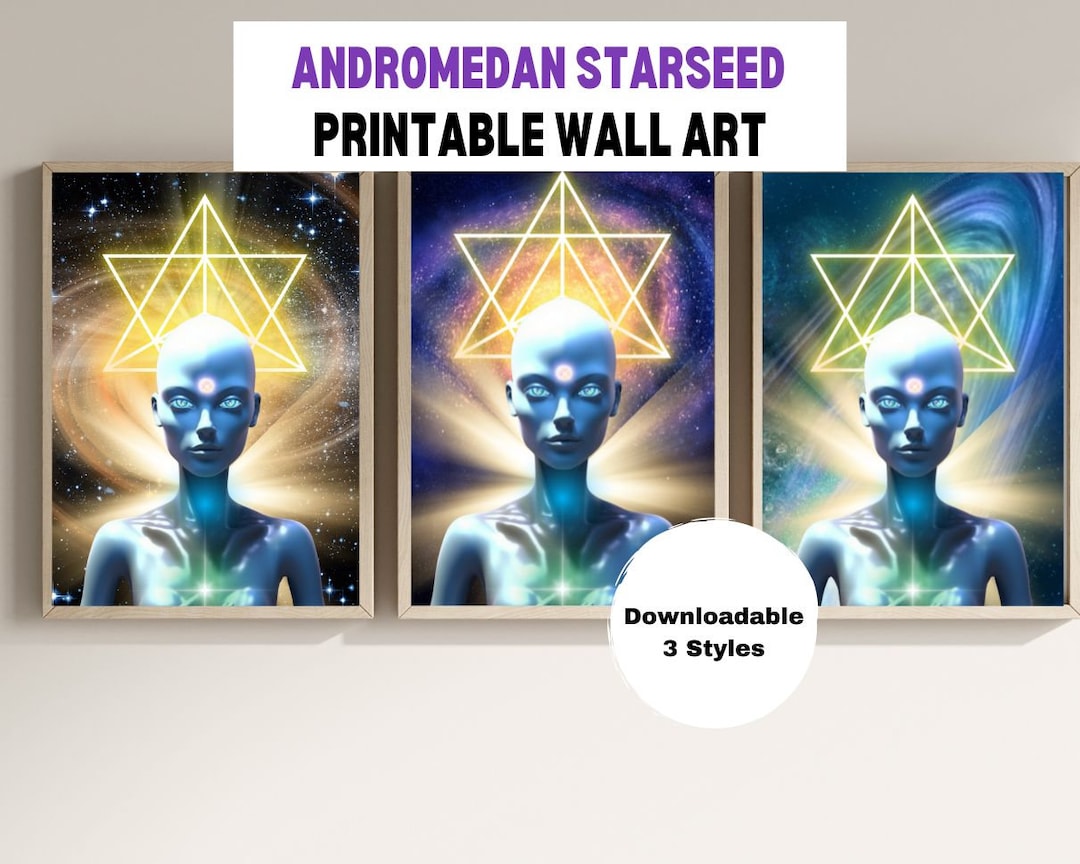 Andromedan Starseed Art: Light Code Merkabah Activation (digital ...