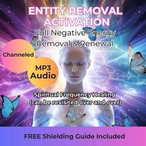 Andromedan Activation Healing MP3 for Negative Energy Removal of Implants, Entities, Attachments, Hexes/Curses