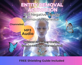 Andromedan Activation Meditation MP3, Negative Energy Removal, Entity Attachment Cleanse (Audio Download)