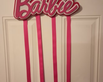 barbie hair bow holder