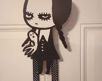 wedneday addams hair bow holder