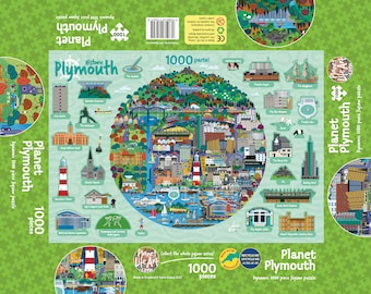 1000 piece Planet Plymouth Jigsaw Puzzle