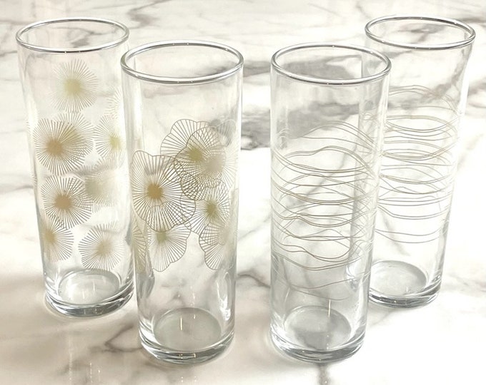 Vintage Ikea Highball Collins Glassesset of Four Etsy