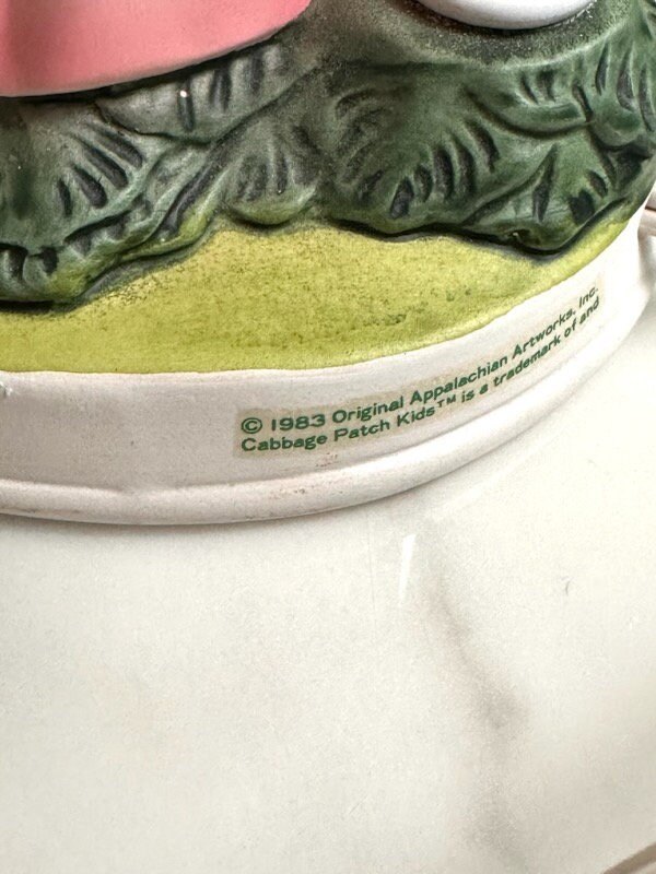 Vintage Cabbage Patch Doll Lamp and Lampshade Etsy