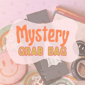Mystery Grab Bag, Mystery Sticker Pack, vinyl sticker goodie bag, knickknacks