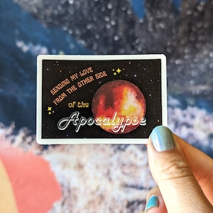 Love From the Other Side postcard sticker | FOB inspired sticker | SMFS inspired sticker