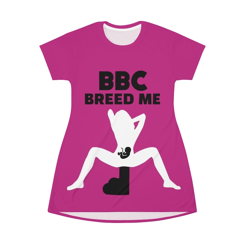 BBC BREED ME Tshirt Dress Pink Etsy