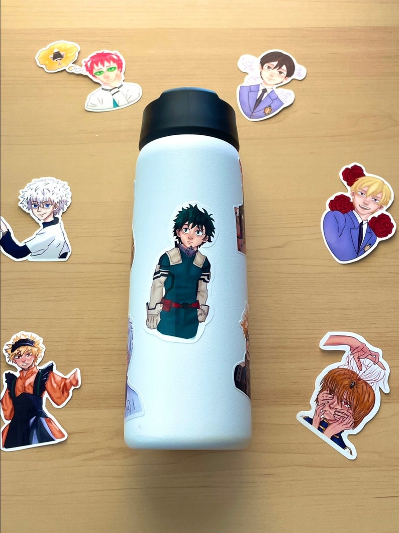 Haruhi Fujioka Sticker, Custom Anime Sticker, Custom Stickers, OHSHC, Haruhi Sticker, Aesthetic