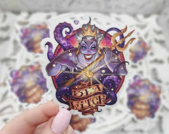 Sea Witch Vinyl Sticker