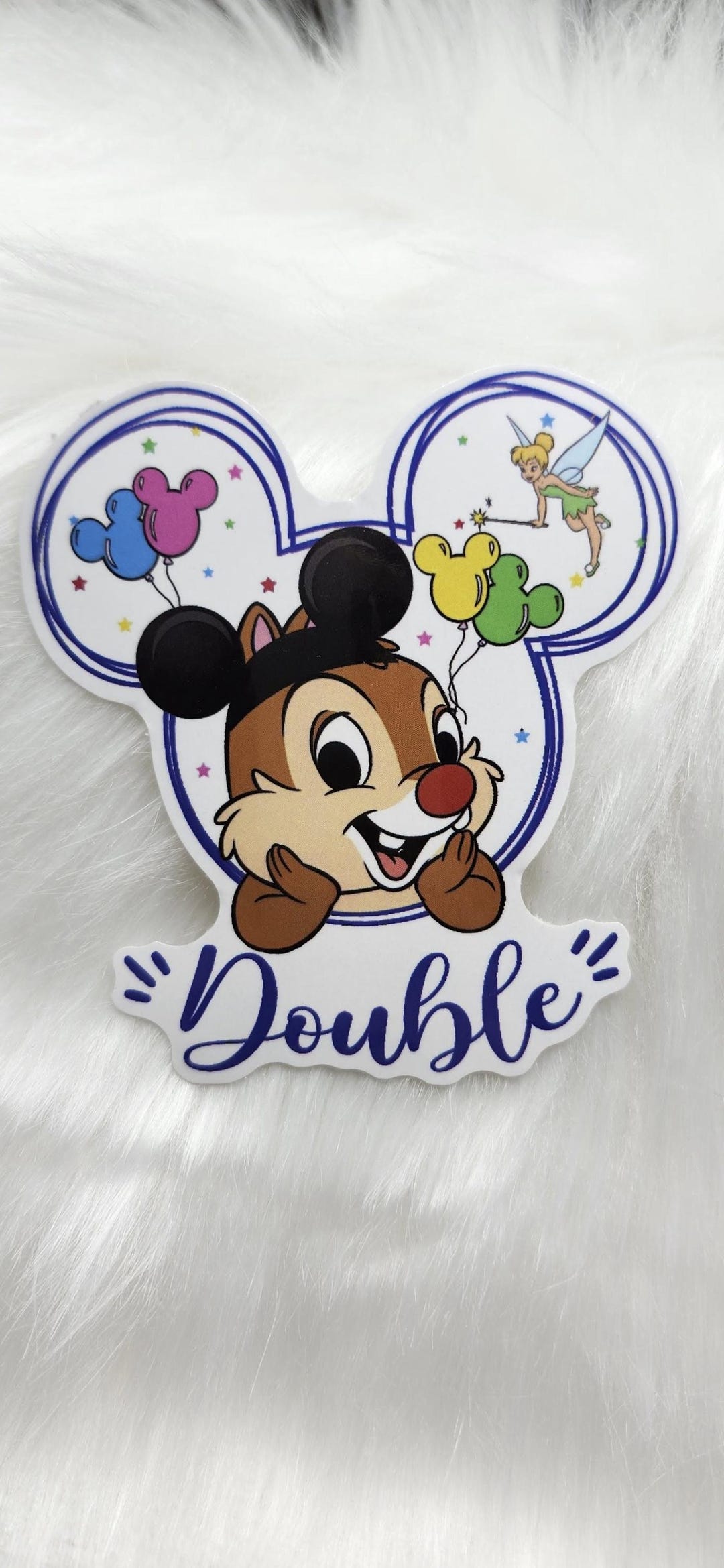 Double Vinyl Sticker - Etsy