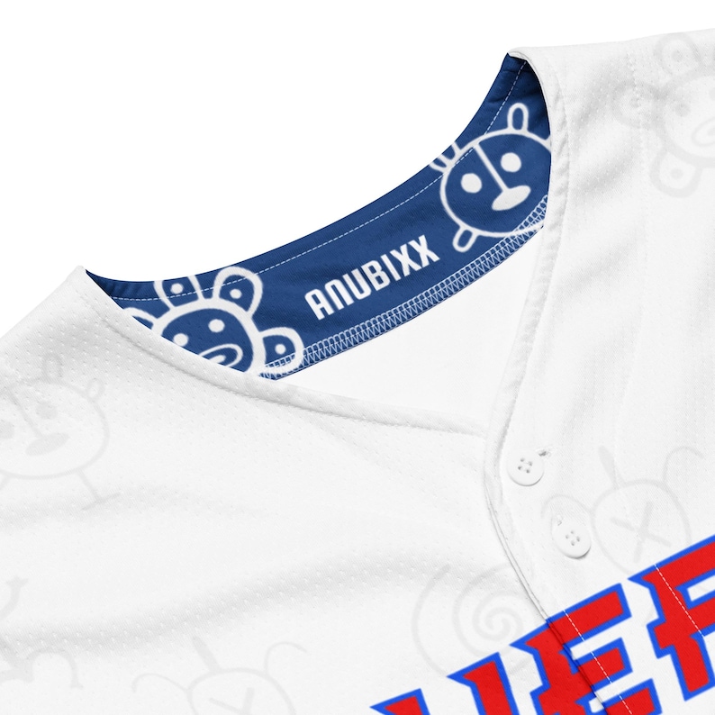 Puerto Rico Taino White Classic Baseball Jersey imagen 7