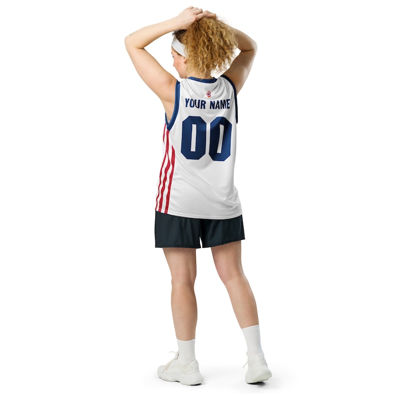 Puerto Rico FBPUR Basketball Team Stars Jersey 2024 image 8