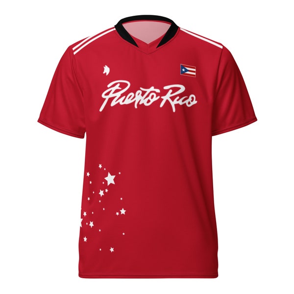 Puerto Rico Basketball Federation RED t-shirt Jersey FIBA