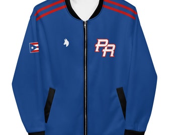 Puerto Rico 2023 World Baseball Classic BLUE Bomber Jacket