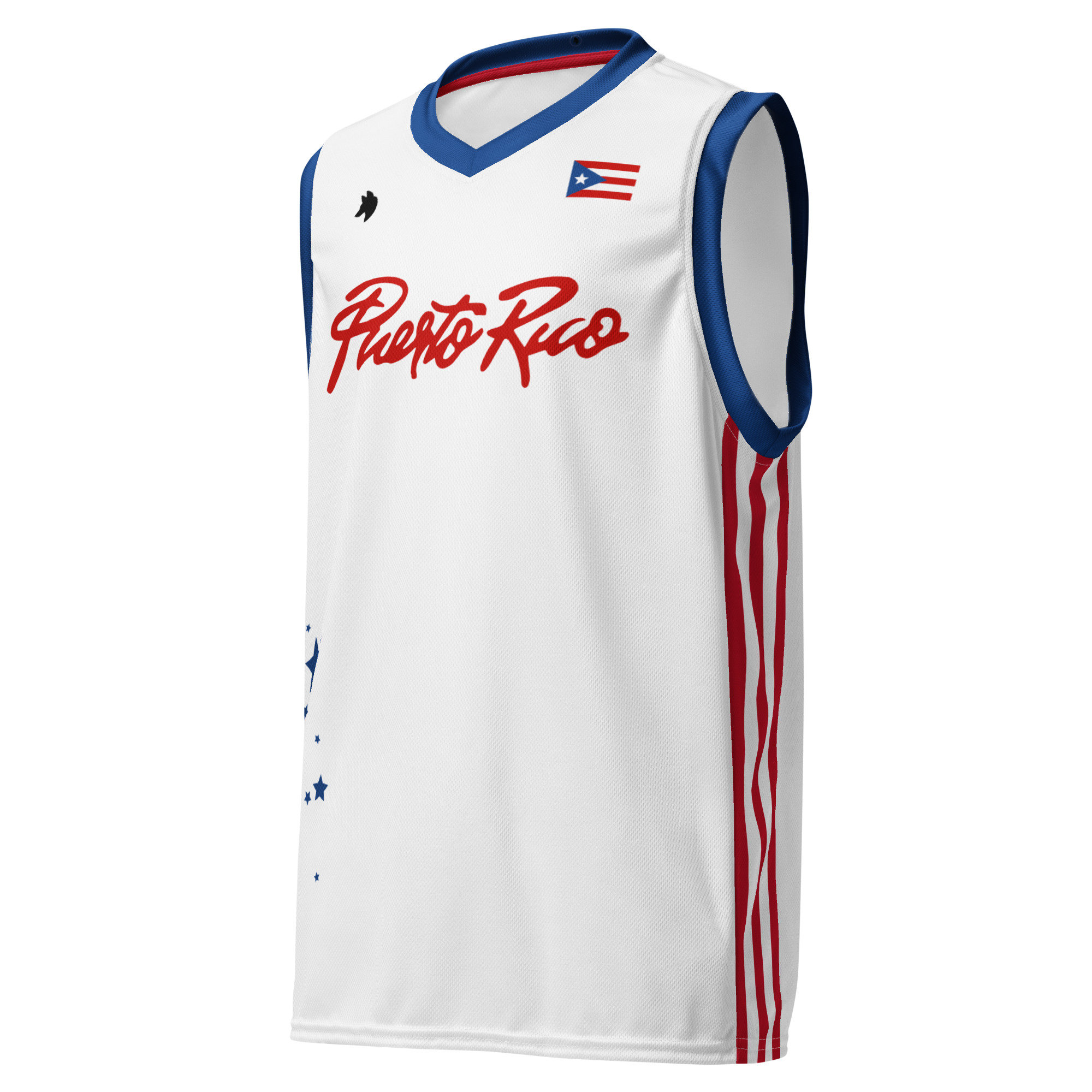 Puerto Rico FBPUR Basketball Team Stars Jersey 2023 FIBA -  Norway