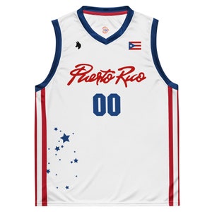 Puerto Rico FBPUR Basketball Team Stars Jersey 2024 image 2