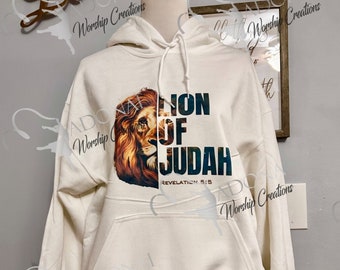 LION OF JUDAH / Leon de Judah hoodie or long sleeve t-shirt