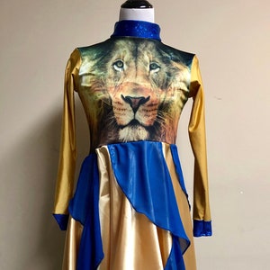 LION OF JUDAH Victorious worship dress / overlay