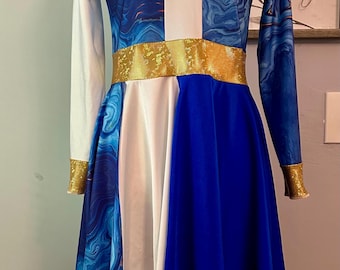 PRINCE OF PEACE Worship Overlay / Prophetic Dance Dress / Efod De Danza  principe De Paz - Etsy