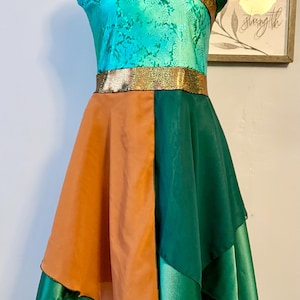 sachin and babi light blue dress Camo Prom Dress