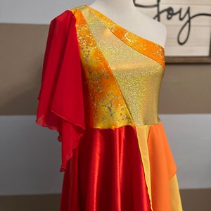 Worship dress UNQUENCHABLE FIRE / Efod Fuego Inextinguible image 3