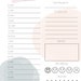 Daily Schedule Printable, Organizational Planner, Printable ...