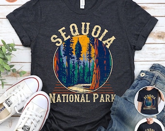 Sequoia National Park Monument Giant Sequoia Tree Shirt
