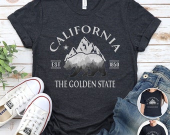 Vintage California Bear T-Shirt: Distressed Retro Design, Distressed Graphic, Unisex Shirt