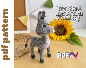 シュタイフのロバ、すべてのID付き、新品同様、10インチ、ヴィンテージ