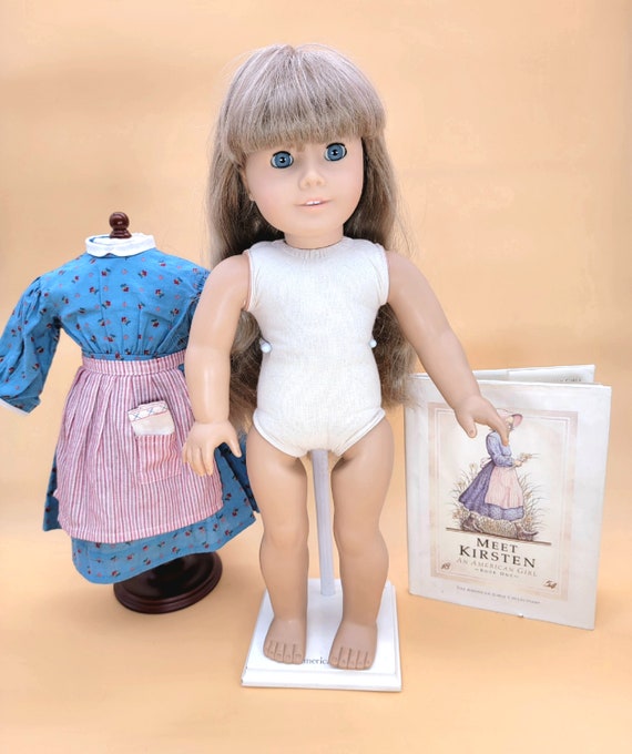 American Girl Doll Pleasant Company Samantha White Body 1986 & Accessories