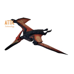 Jurassic World Pteranodon Figure, Jurassic Park Pteranodon Flying Dinosaur Toy, Excellent Condition, Electronic Sounds, Flapping Wings