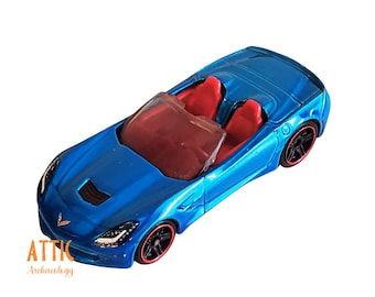 Vintage 1967 Hot Wheels Corvette: Red Line Wheels, Hong Kong