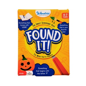 Fount It! Card Game, by Skillmatics, Like New (scavenger hunt game, creativity game, learning game, family game, game night, classic game)