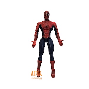 2002 Spider-Man Action Figure, 6&quot;, Highly Poseable, Excellent Condition, Rare Spider-Man Figure, Rare 2000s Spider-Man Figure, Spiderman
