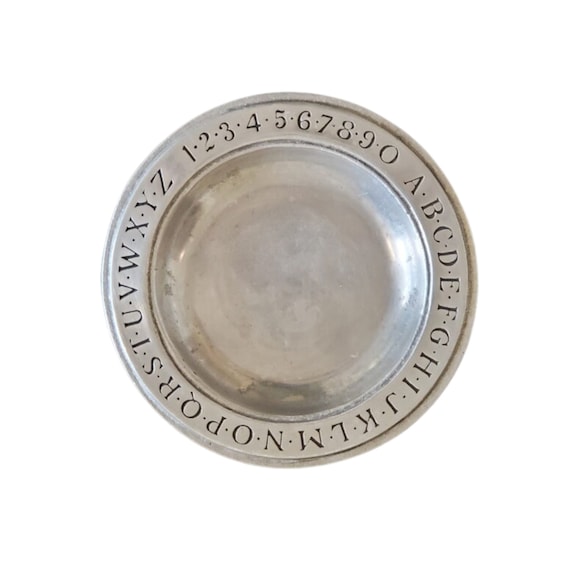 専用ですVintage Wilton Pewter Plate 　アメリカ Vintage Wilton Columbia Pa U S A (RWP) Pewter Plate for