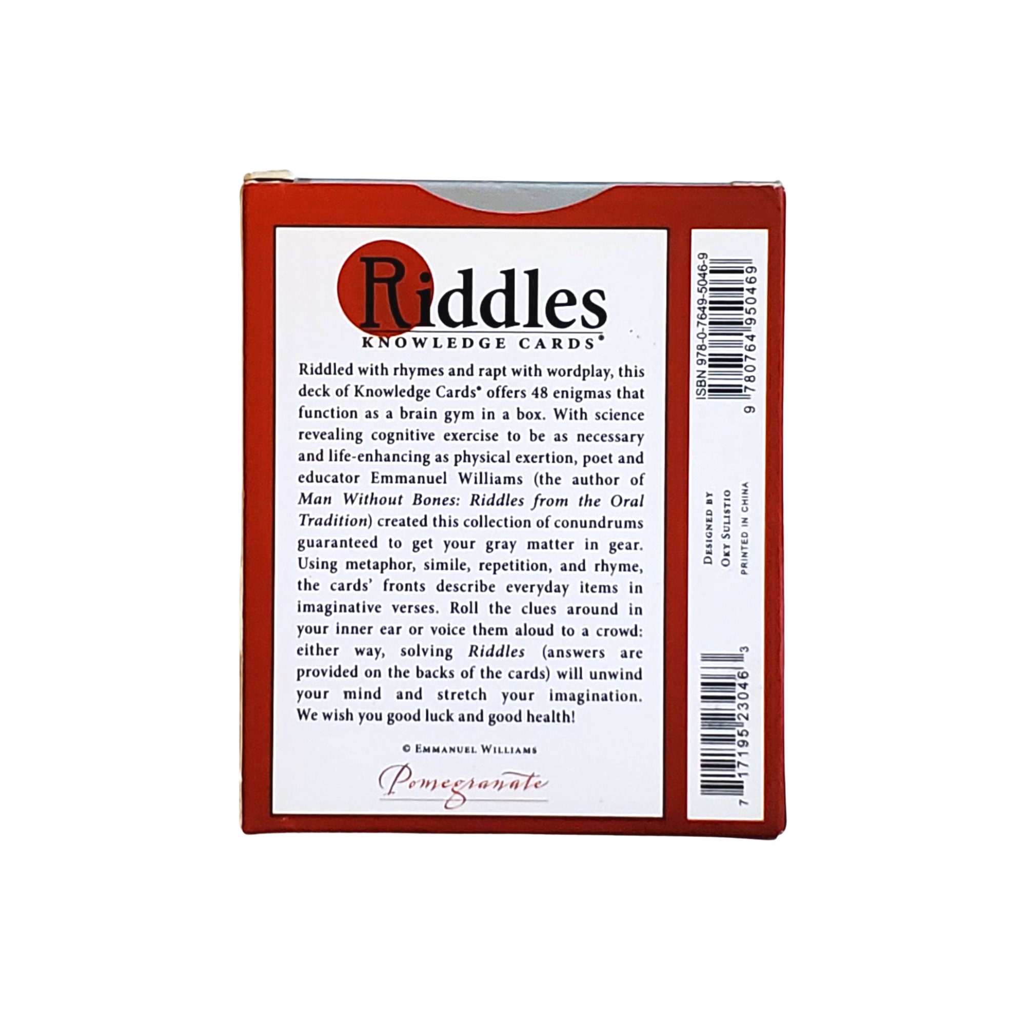 Albert Riddle Card Sealed Riddles Knowledge Cards, Rhymes/wordplay/enigma Cards (learning ...