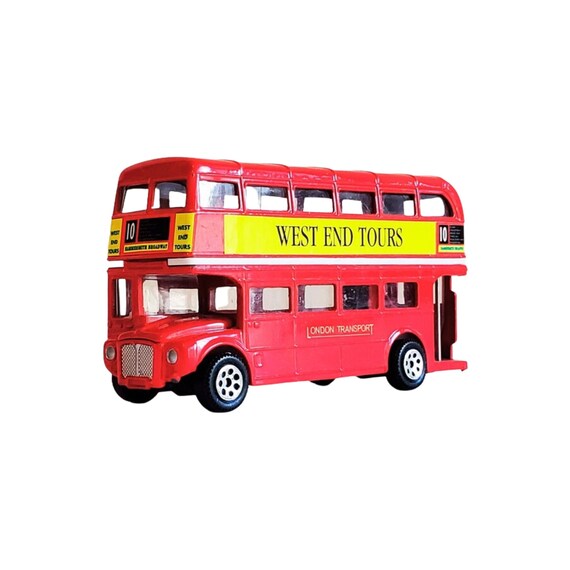 Diecast City of London Double Decker Bus Like New red London Bus