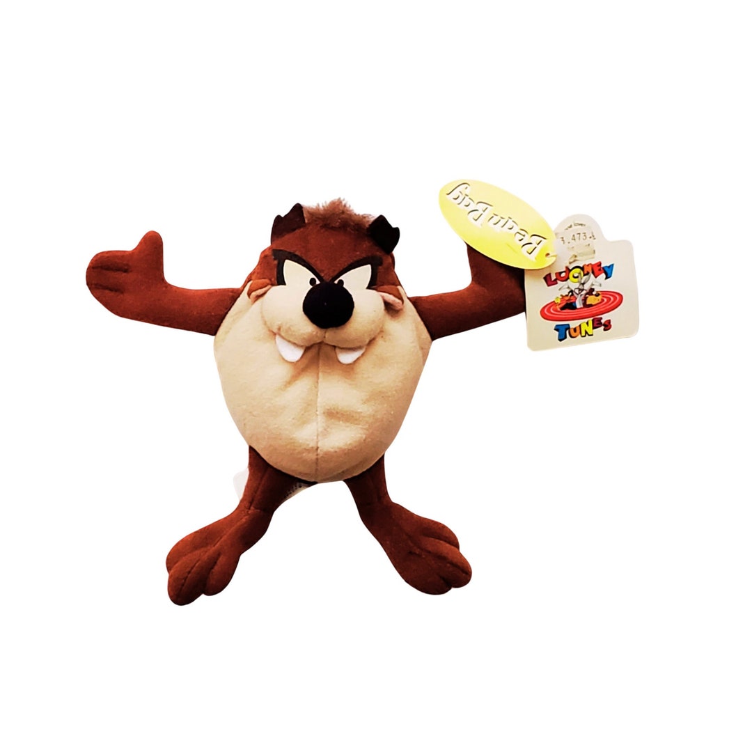 ヴィンテージ 布製ぬいぐるみ Vintage 1990s Applause Looney Tunes Taz Bean Bag Plush
