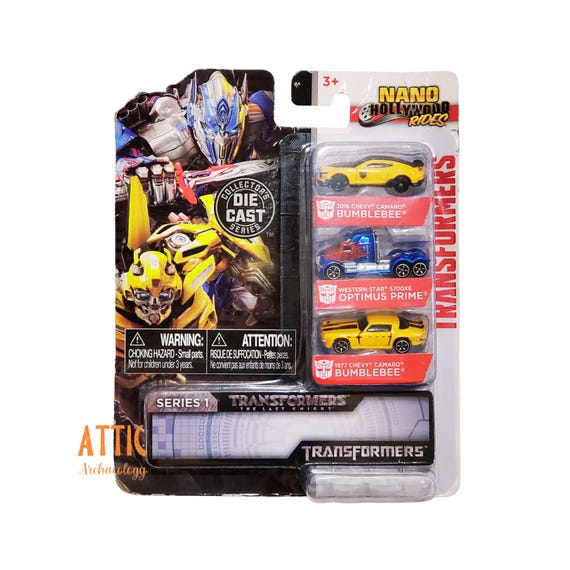 Jada Diecast Hollywood Rides Transformers Cars 3-pack, Like NEW in