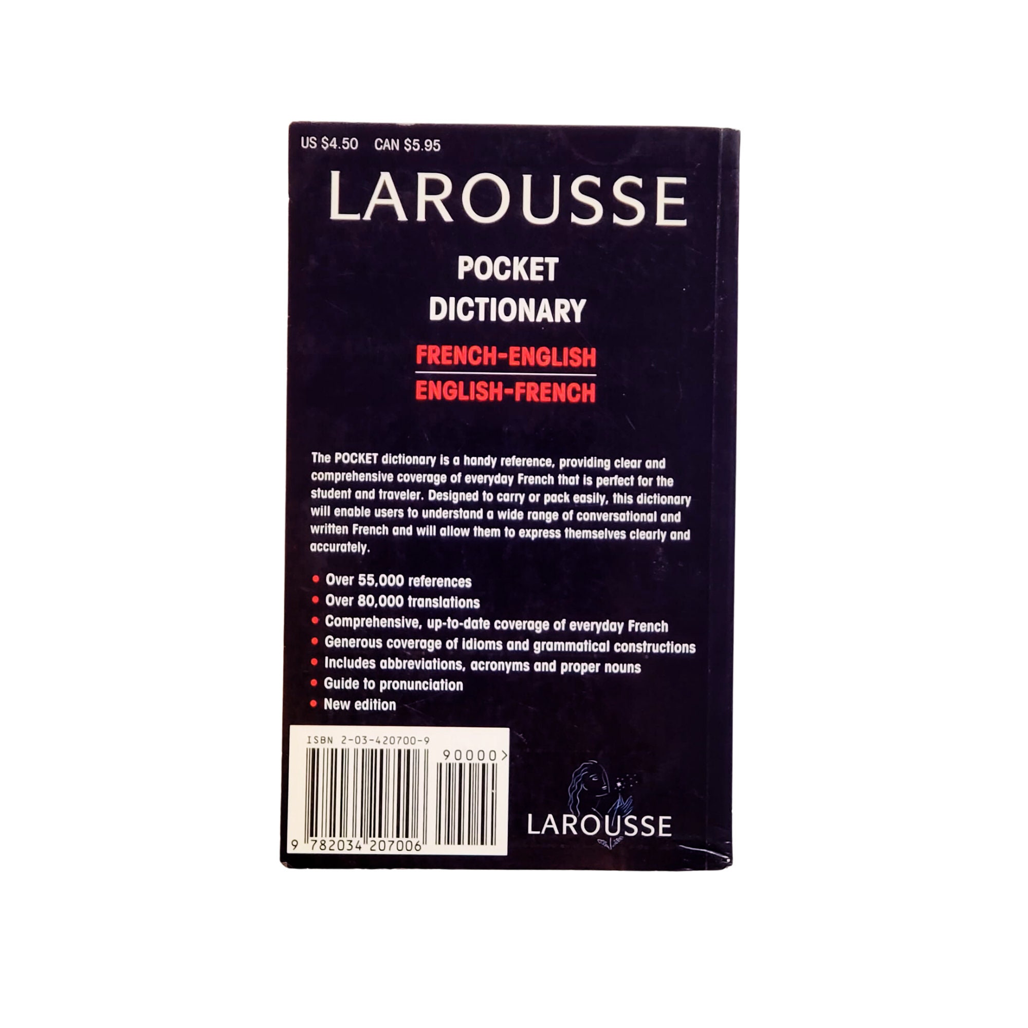 Pocket French/english Dictionary, by Larousse 1998, Great Pocket French/english Dictionary, by Larousse 1998, Great