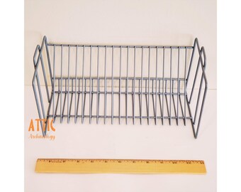 2000s Ikea CD Storage Rack, Vintage Ikea Vink CD Organizer, Silver