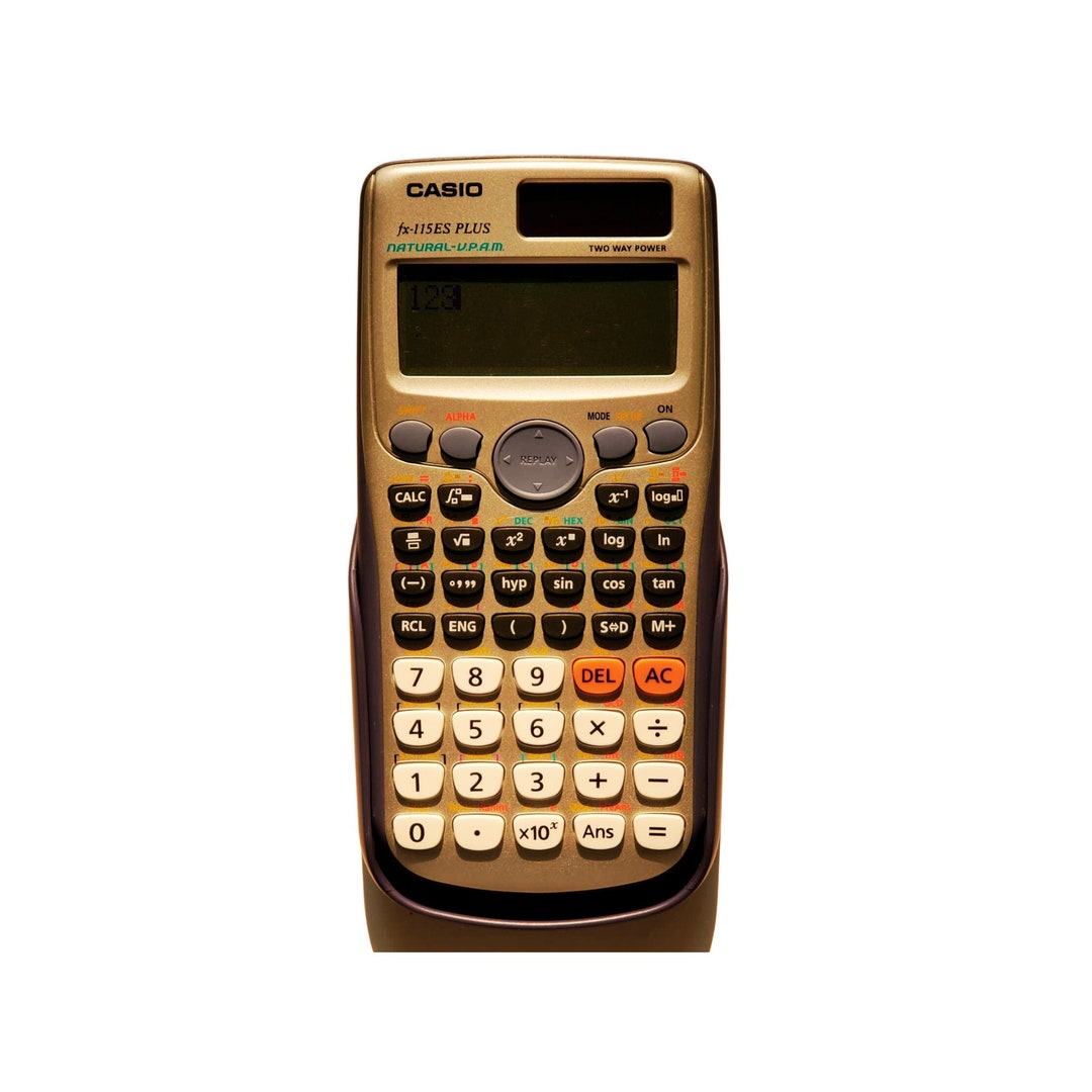 Casio Twoway Power Calculator Solar Calculator Fx115es Etsy