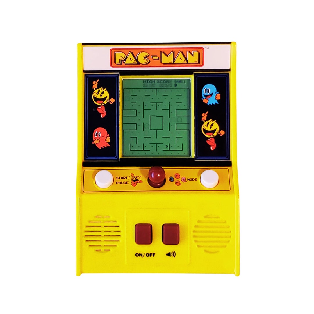 1990s Pacman Electronic Handheld Game Mini Arcade Game by Etsy