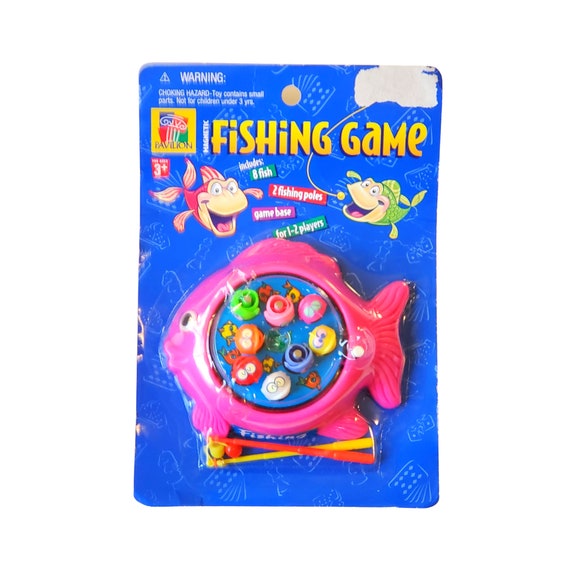 Sealed 1990s Magnetic Fishing Game, Pavilion/toys-r-us Original Toy  toys-r-us Collectible, Classic Toy, Teaching Toy, Learning Toy 