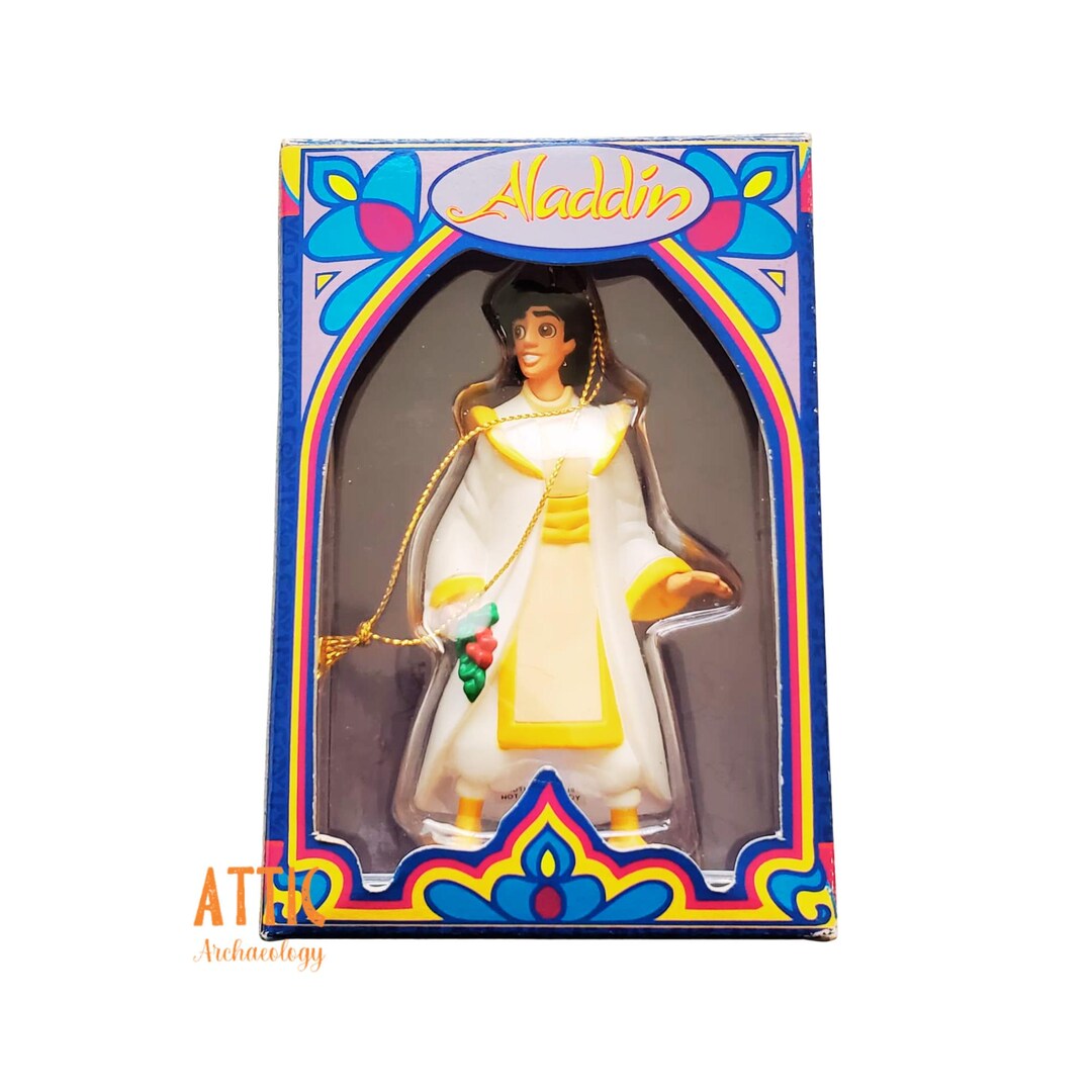 Aladdin Tree Vintage 1990s Disney's Aladdin Holiday Ornament, Like NEW in Box ...