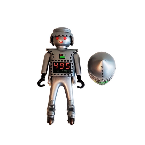 Vintage 1990s Playmobil Space Android Figure, Great Condition, Collectible Playmobil Silver Robot Figure, Space Druid With Roller Skates - Etsy Vintage 1990s Playmobil Space Android Figure, Great Condition, Collectible Playmobil Silver Robot Figure, Space Druid With Roller Skates - Etsy
