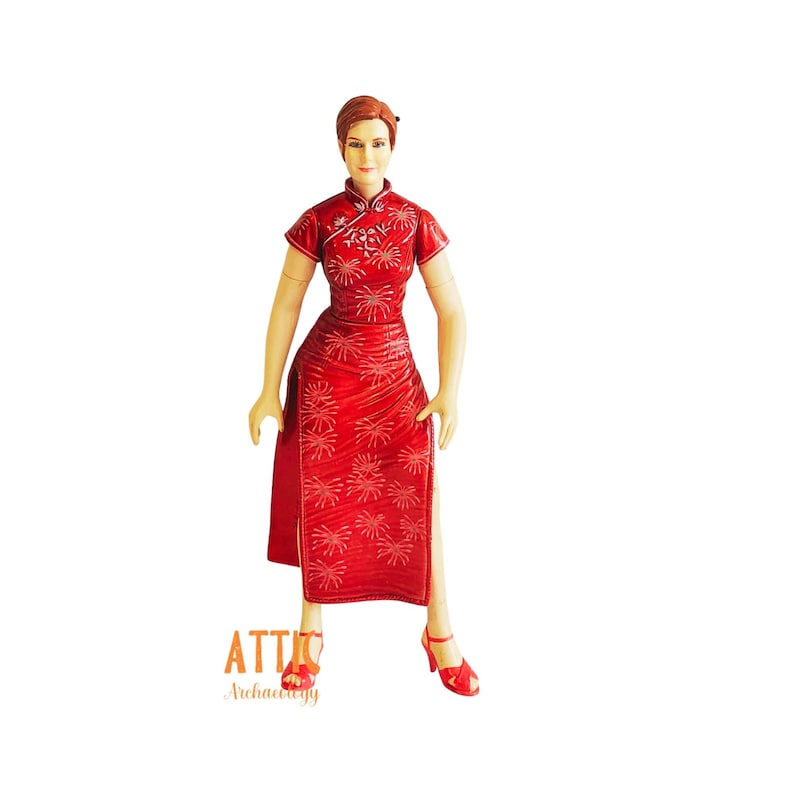 2000s Spider-Man The Movie Mary Jane Watson Action Figure, by Toy Biz, GREAT Condition, RARE Spiderman the Movie Mary Jane Figure bild 1